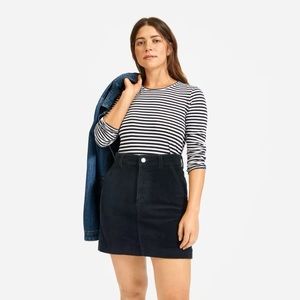 Everlane Corduroy Mini Skirt